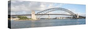 View of Sydney Harbour Bridge from Sydney Opera House, Sydney, New South Wales, Australia-null-Stretched Canvas