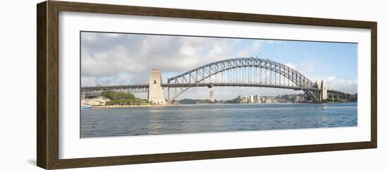 View of Sydney Harbour Bridge from Sydney Opera House, Sydney, New South Wales, Australia-null-Framed Photographic Print