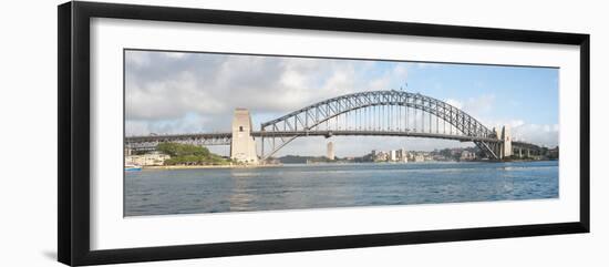 View of Sydney Harbour Bridge from Sydney Opera House, Sydney, New South Wales, Australia-null-Framed Photographic Print