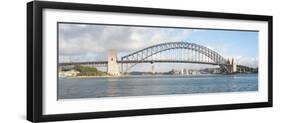 View of Sydney Harbour Bridge from Sydney Opera House, Sydney, New South Wales, Australia-null-Framed Photographic Print