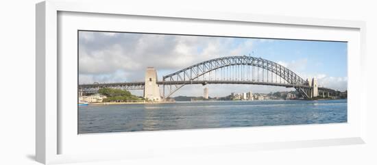 View of Sydney Harbour Bridge from Sydney Opera House, Sydney, New South Wales, Australia-null-Framed Photographic Print