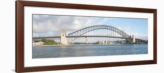 View of Sydney Harbour Bridge from Sydney Opera House, Sydney, New South Wales, Australia-null-Framed Photographic Print