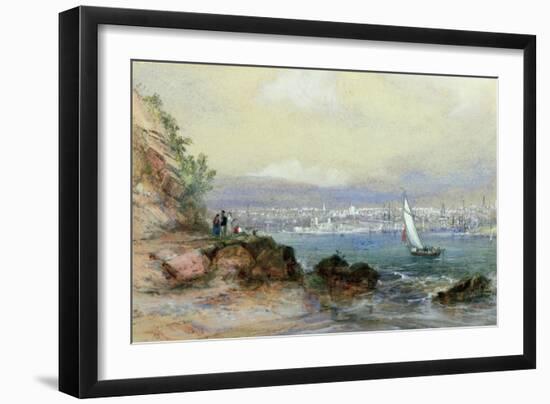 View of Sydney Harbour-Conrad Martens-Framed Giclee Print