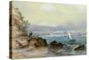 View of Sydney Harbour-Conrad Martens-Stretched Canvas