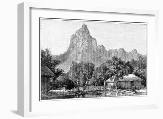 View of Tahiti, 1898-null-Framed Premium Giclee Print