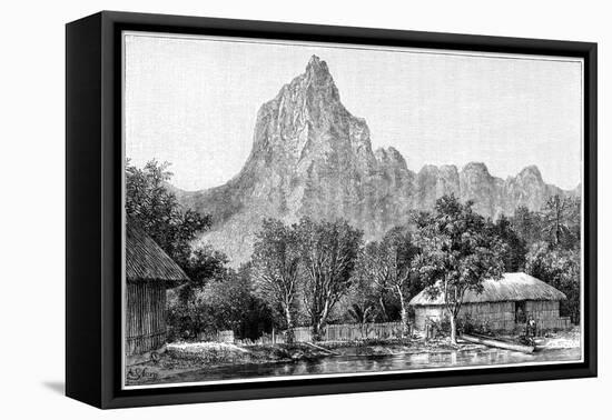View of Tahiti, 1898-null-Framed Stretched Canvas