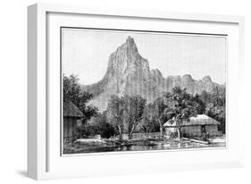 View of Tahiti, 1898-null-Framed Giclee Print