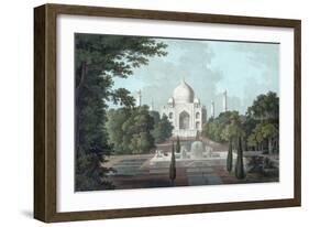 View of Taj Mahal, 1801-Thomas & William Daniell-Framed Giclee Print