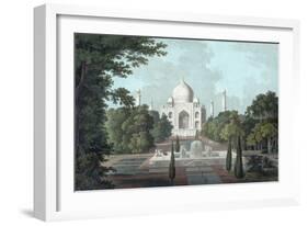 View of Taj Mahal, 1801-Thomas & William Daniell-Framed Giclee Print