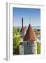 View of Tallinn from Toompea Hill, Old Town of Tallinn, Estonia, Baltic States-Nico Tondini-Framed Photographic Print