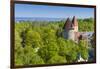 View of Tallinn from Toompea Hill, Old Town of Tallinn, Estonia, Baltic States-Nico Tondini-Framed Photographic Print