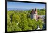 View of Tallinn from Toompea Hill, Old Town of Tallinn, Estonia, Baltic States-Nico Tondini-Framed Photographic Print