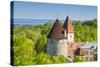 View of Tallinn from Toompea Hill, Old Town of Tallinn, Estonia, Baltic States-Nico Tondini-Stretched Canvas