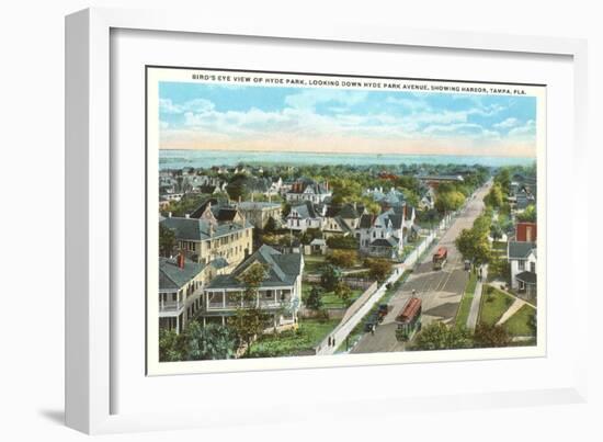 View of Tampa, Florida-null-Framed Art Print