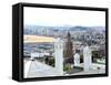 View of Tangier From the Medina, Tangier, Morocco, North Africa, Africa-Nico Tondini-Framed Stretched Canvas