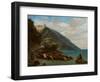 View of Tangier from the Seashore, 1856-8-Eugene Delacroix-Framed Giclee Print