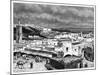 View of Tangier, Morocco, from the Landward Side, C1890-null-Mounted Giclee Print