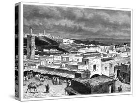 View of Tangier, Morocco, from the Landward Side, C1890-null-Stretched Canvas