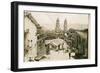 View of Taxco Cathedral-null-Framed Premium Giclee Print