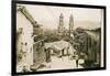 View of Taxco Cathedral-null-Framed Art Print