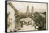 View of Taxco Cathedral-null-Framed Stretched Canvas