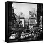 View of Taxi and Traffic Congestion on Broadway Looking North from 45th Street-Andreas Feininger-Framed Stretched Canvas