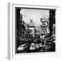 View of Taxi and Traffic Congestion on Broadway Looking North from 45th Street-Andreas Feininger-Framed Photographic Print