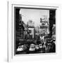 View of Taxi and Traffic Congestion on Broadway Looking North from 45th Street-Andreas Feininger-Framed Photographic Print