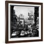 View of Taxi and Traffic Congestion on Broadway Looking North from 45th Street-Andreas Feininger-Framed Photographic Print