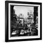 View of Taxi and Traffic Congestion on Broadway Looking North from 45th Street-Andreas Feininger-Framed Photographic Print