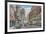 View of Telegraph Ave - Oakland, CA-Lantern Press-Framed Art Print