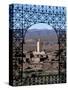 View of Telouet and High Atlas Mountains from the Kasbah, Telouet, Morocco, North Africa, Africa-David Poole-Stretched Canvas