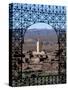View of Telouet and High Atlas Mountains from the Kasbah, Telouet, Morocco, North Africa, Africa-David Poole-Stretched Canvas