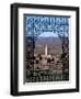 View of Telouet and High Atlas Mountains from the Kasbah, Telouet, Morocco, North Africa, Africa-David Poole-Framed Photographic Print