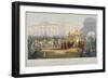 View of Temple Bar During Queen Victoria's Visit to the City of London in 1837-W Clerk-Framed Giclee Print