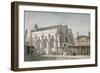 View of Temple Church, City of London, 1811-George Shepherd-Framed Giclee Print