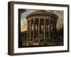 View of Temple, Painting by Viviano Codazzi (Ca 1604-1670), Italy, 17th Century-Viviano Codazzi-Framed Giclee Print