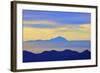 View of Tenerife from Gran Canaria, Gran Canaria, Canary Islands, Spain, Atlantic Ocean, Europe-Neil Farrin-Framed Photographic Print