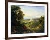 View of Terracina and Monte Circeo, 1833-Friedrich Nerly-Framed Giclee Print