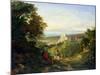 View of Terracina and Monte Circeo, 1833-Friedrich Nerly-Mounted Giclee Print