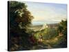 View of Terracina and Monte Circeo, 1833-Friedrich Nerly-Stretched Canvas