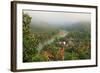 View of Tha Ton and Kok River, Chiang Mai Province, Thailand, Southeast Asia, Asia-Jochen Schlenker-Framed Photographic Print