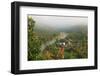 View of Tha Ton and Kok River, Chiang Mai Province, Thailand, Southeast Asia, Asia-Jochen Schlenker-Framed Photographic Print