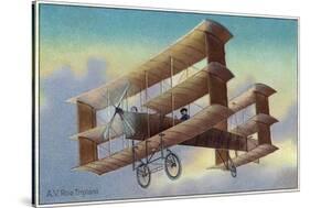 View of the A V Roe Triplane-Lantern Press-Stretched Canvas