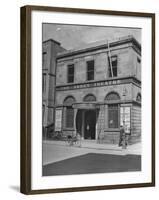 View of the Abby Theater in Dublin-Hans Wild-Framed Photographic Print