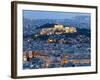 View of the Acropolis and the Parthenon Athens, Greece-Peter Adams-Framed Photographic Print