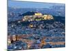 View of the Acropolis and the Parthenon Athens, Greece-Peter Adams-Mounted Photographic Print