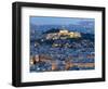 View of the Acropolis and the Parthenon Athens, Greece-Peter Adams-Framed Photographic Print