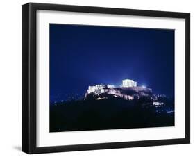 View of the Acropolis at Night, 5th Century Bc-CM Dixon-Framed Photographic Print