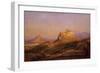 View of the Acropolis from the Pnyx, 1863-Rudolf Müller-Framed Giclee Print